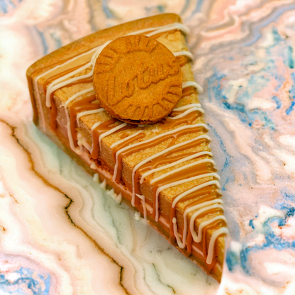 Biscoff and White Chocolate Pie Slice - In-Store Only