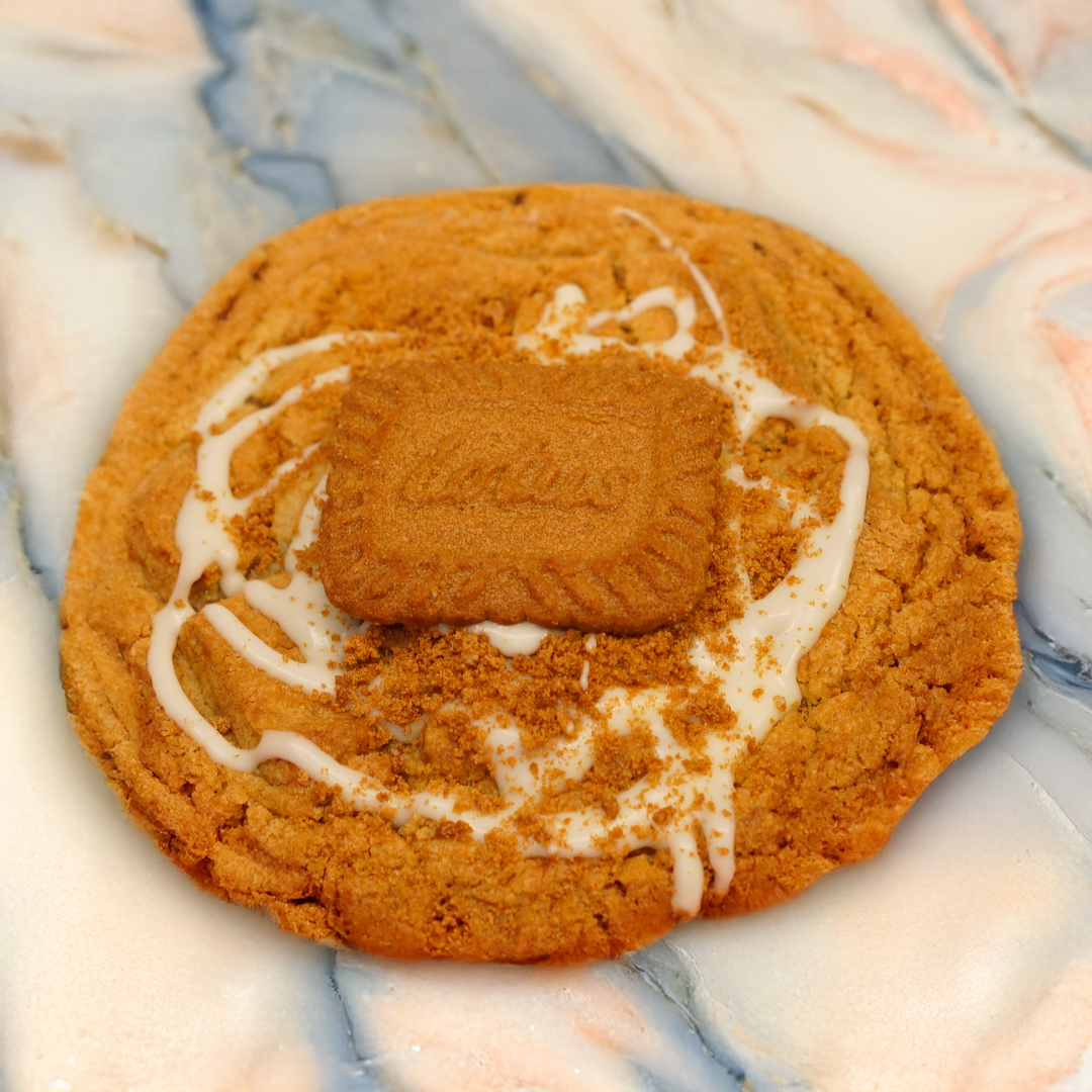 Biscoff and White Chocolate Cookie (Vegetarian) In-Store Only