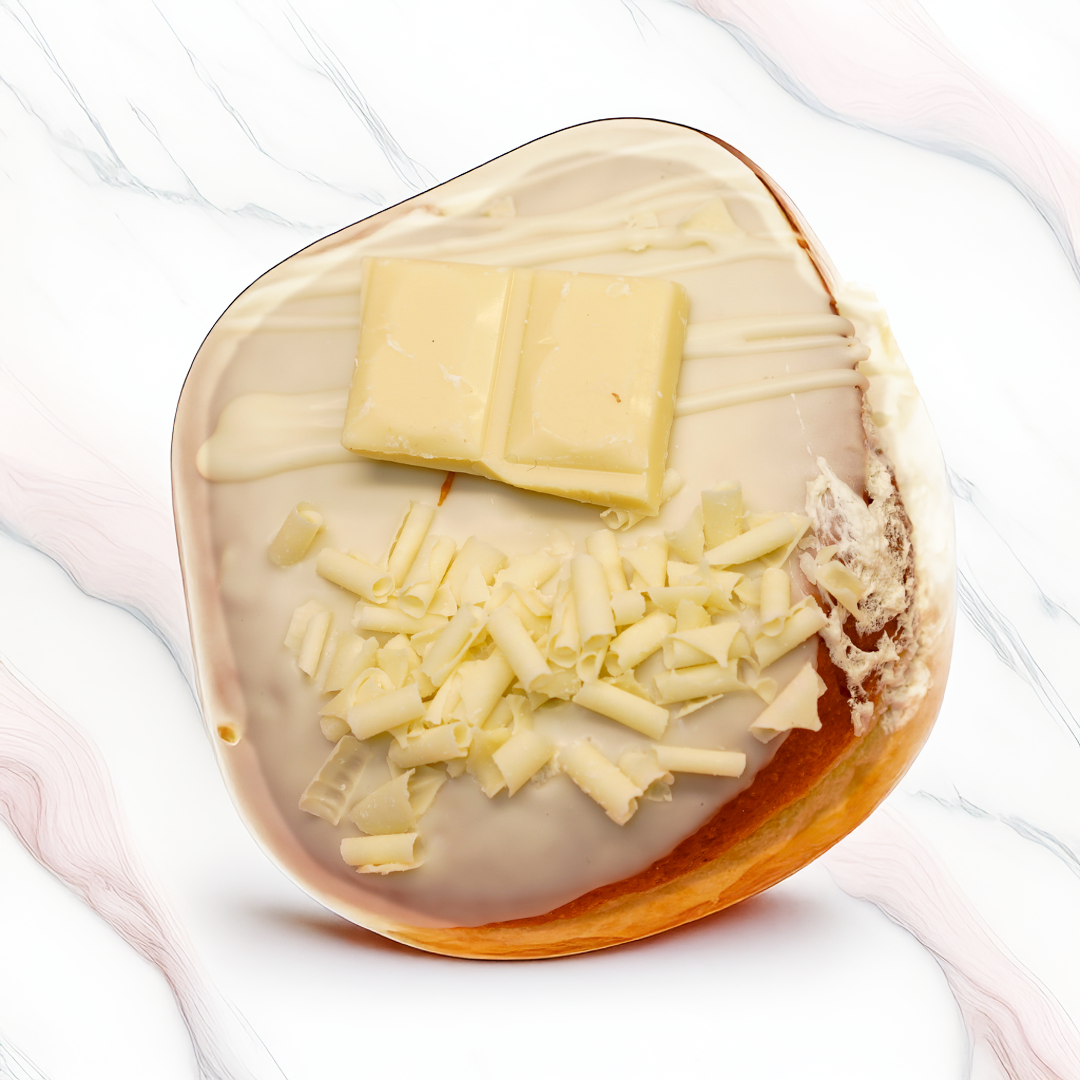 Milky Bar Lover Filled Donut (Vegetarian)