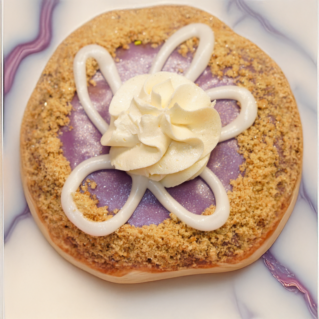 Blueberry Lemon Cheesecake Puddle Donut (Vegan) - In-Store Only