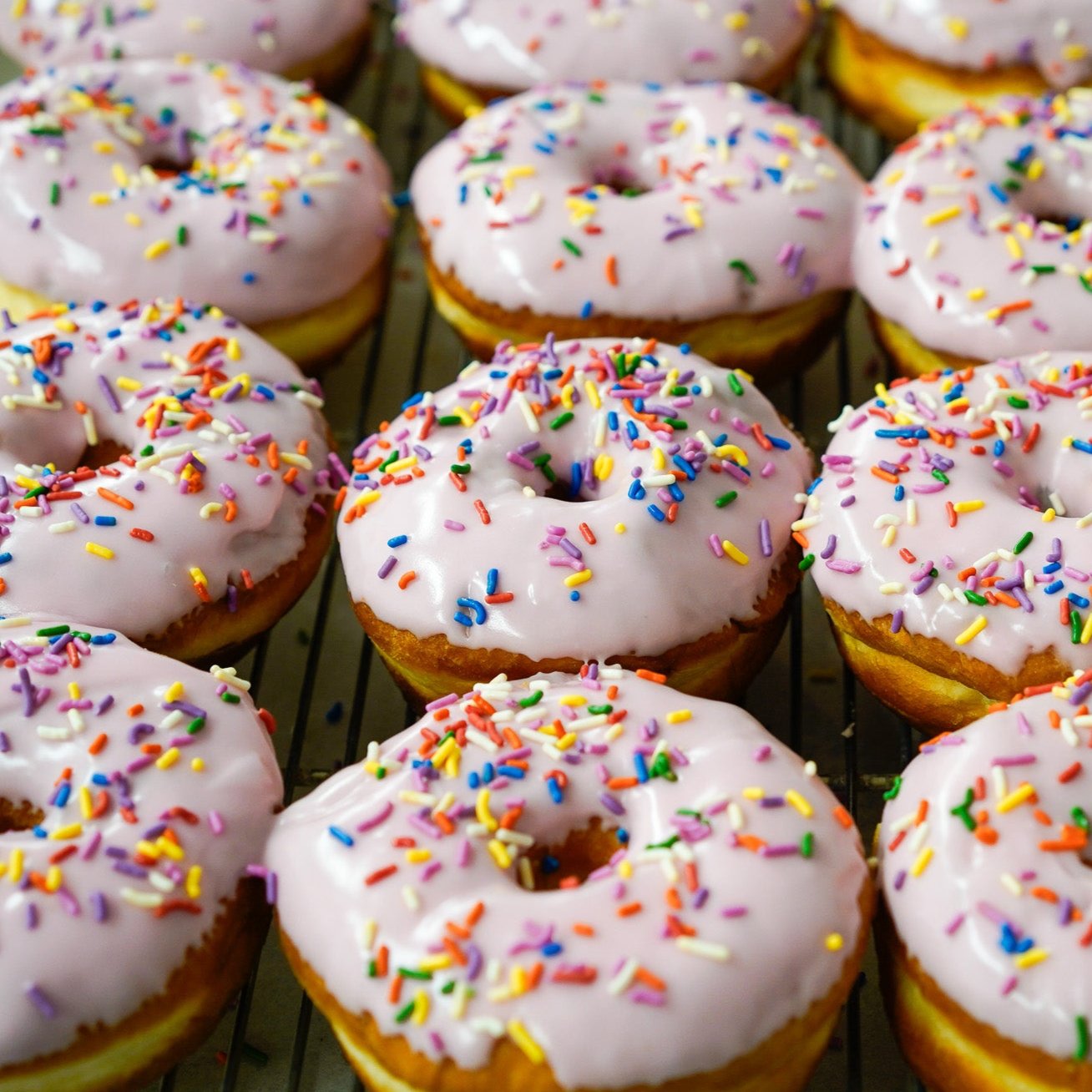 Homer Sprinkles Donut  (Vegan) - In-Store Only