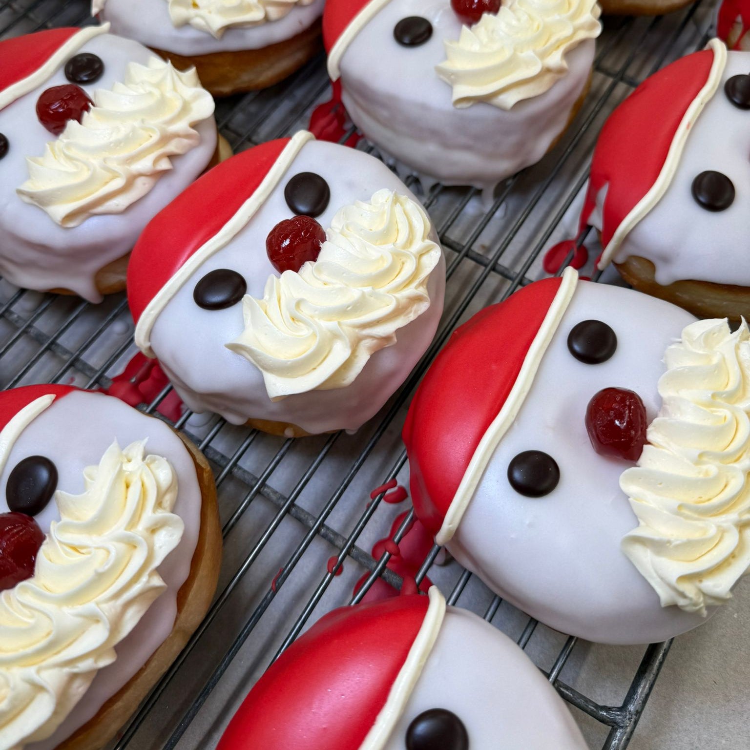 Santa Donut