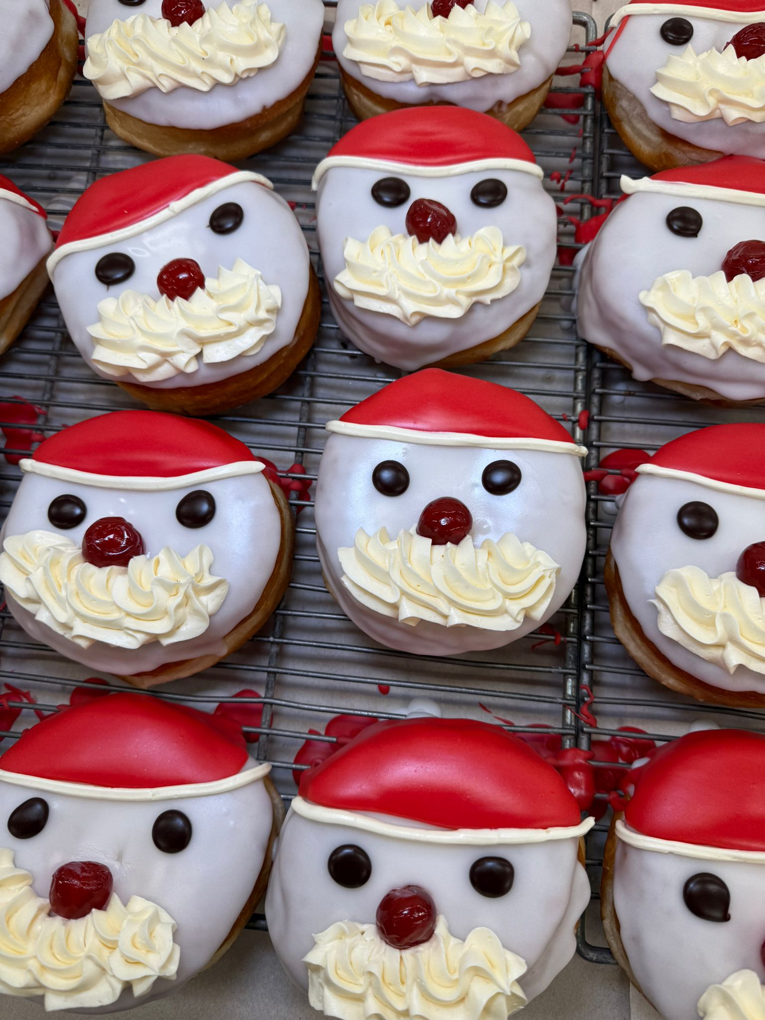 Santa Donut
