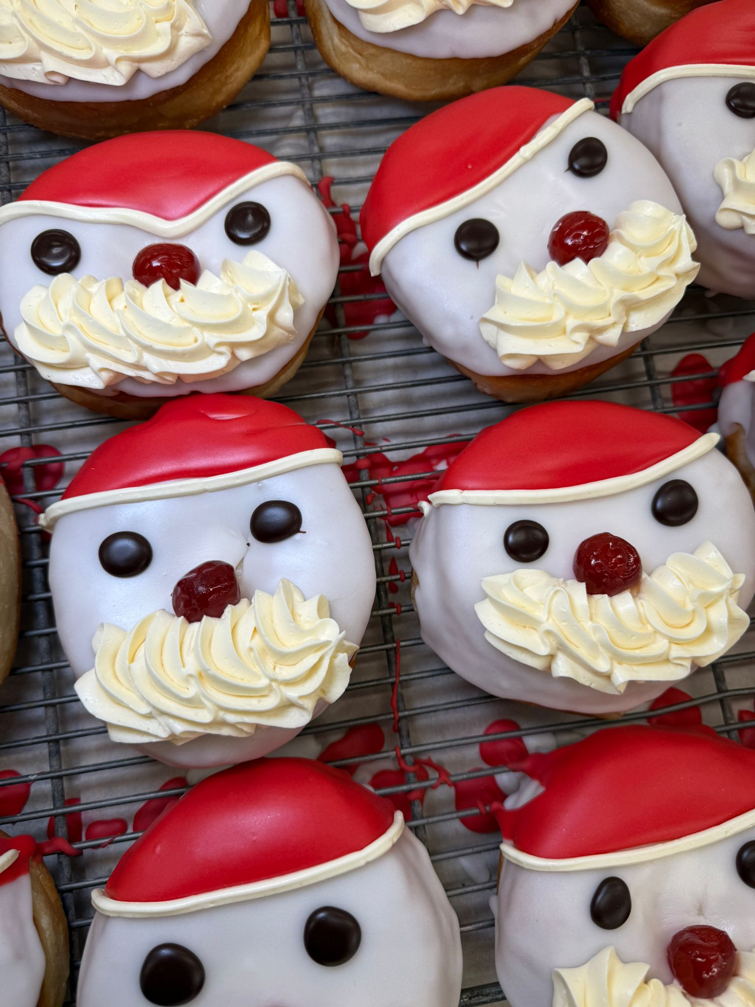 Santa Donut