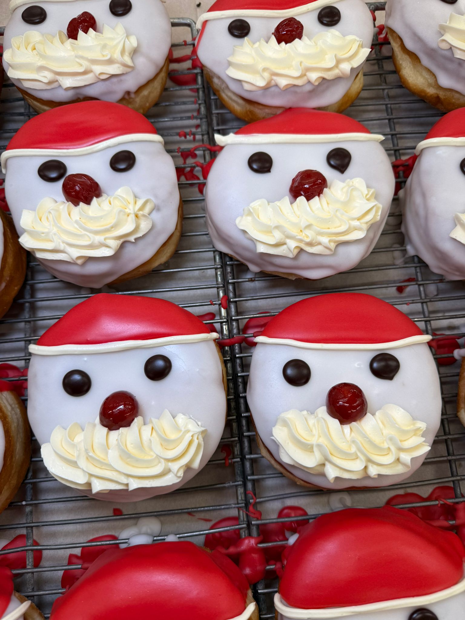 Santa Donut